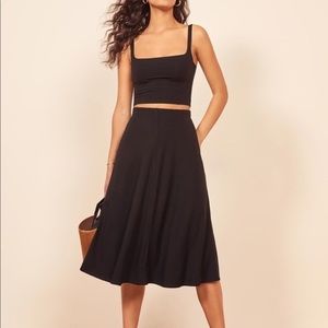 Reformation Molly Two Piece Skirt Set